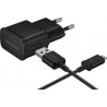 Samsung Micro-USB-Ladekabel + Adapter, 2A Kapazität, Schwarz