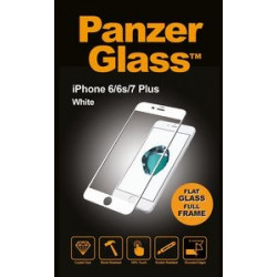 PanzerGlass "Edge-to Edge" für Apple iPhone 6/6S/7/8+, Weiß