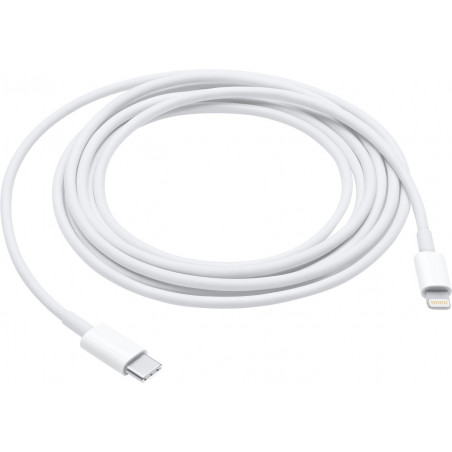 Apple Lightning auf USB-C Kabel, 2m weiß