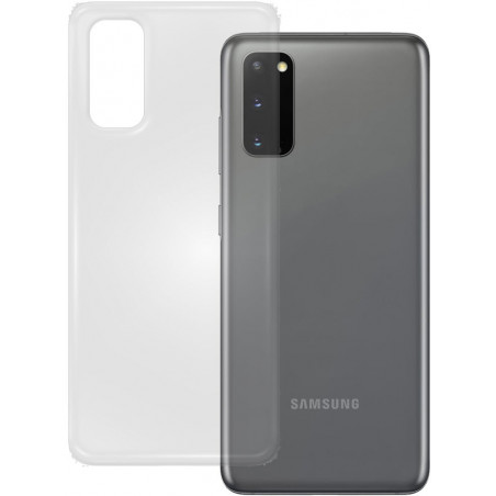 PEDEA Soft TPU Case für Samsung Galaxy S20, transparent
