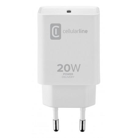 Cellularline USB-C CHARGER für APPLE 20W, white