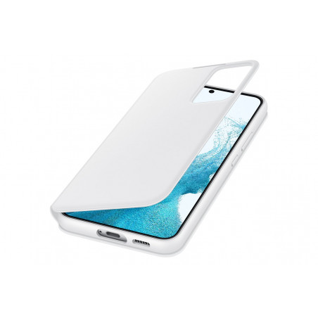 Samsung Clear View Cover für Galaxy S22+, White