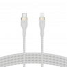 Belkin PRO Flex Lightning/USB-C,bis 15W, Apple zert.,2m, weiß