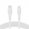 Belkin Flex Lightning/USB-C, Apple zert., 2m, weiß
