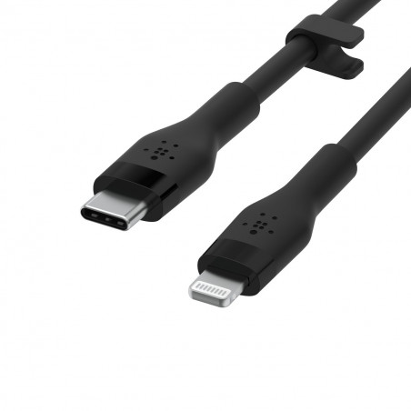 Belkin Flex Lightning/USB-C, Apple zert., 1m, schwarz