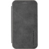 COMMANDER CURVE Book Case DELUXE für Samsung S23 Elegant Royal Dark Gray