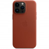 iPhone 14 Pro Max Leder Case mit MagSafe - Braun