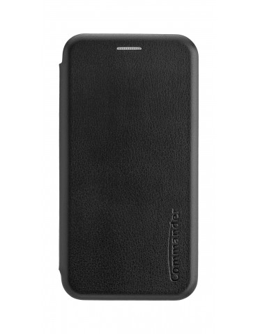 COMMANDER Book Case CURVE für Apple iPhone 13 Black