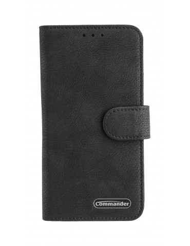 COMMANDER BOOK CASE ELITE Black für Samsung S23