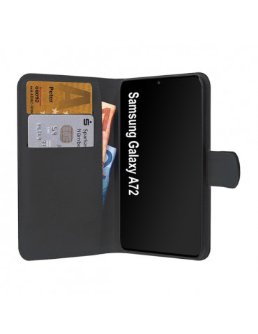 PEDEA Book Cover Classic für Samsung Galaxy A72, schwarz