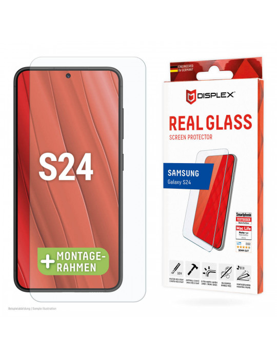 DISPLEX Real Glass Samsung Galaxy S24 DISPLEX Real Glass Samsung Galaxy S24
