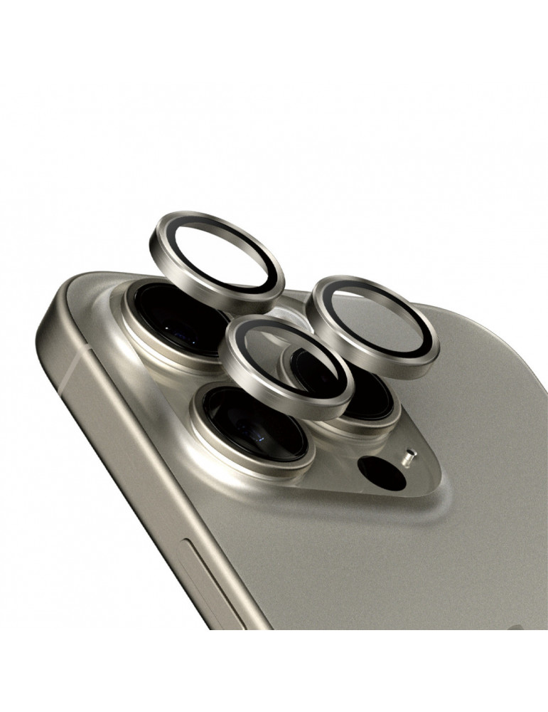 PanzerGlass Hoops iPhone 15 Pro, Pro Max Natural Titanium PanzerGlass Hoops iPhone 15 Pro, Pro Max Natural Titanium