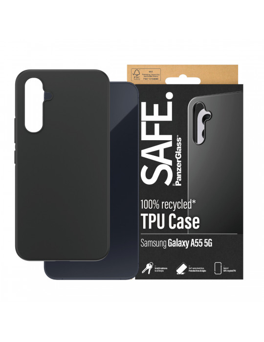 SAFE. by PanzerGlass Case Samsung A55 5G, Black