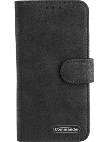 COMMANDER BOOK CASE ELITE Black für Samsung A55 5G