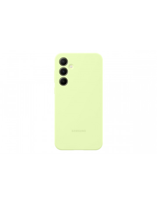 Samsung Silicone Case für Galaxy A55, Lime Samsung Silicone Case für Galaxy A55, Lime