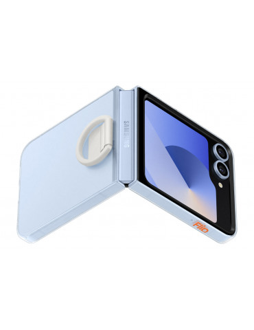 Samsung Clear Case with Ring für Galaxy Z Flip6, Transparent