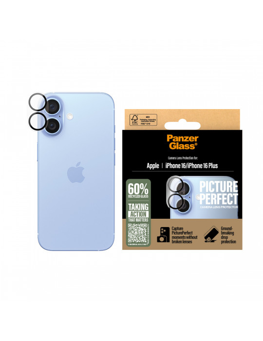 PanzerGlass PicturePerfect iPhone 16/16 Plus PanzerGlass PicturePerfect iPhone 16/16 Plus