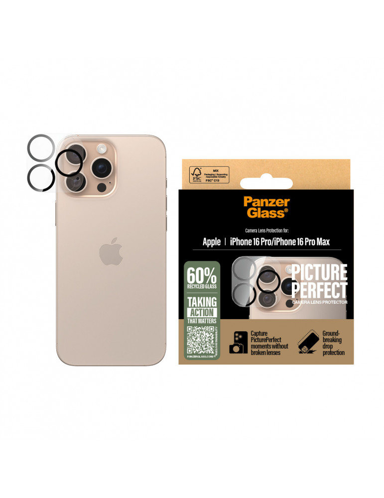 PanzerGlass PicturePerfect  iPhone 16 Pro/16 Pro Max