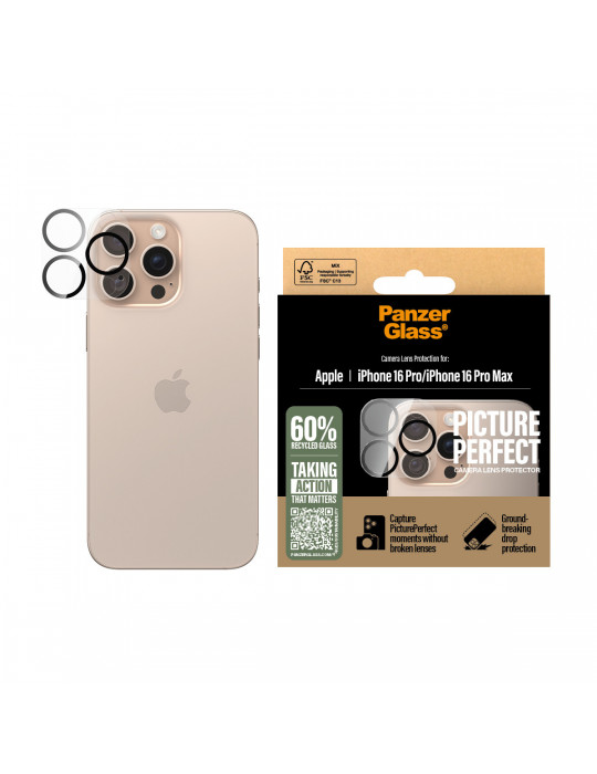 PanzerGlass PicturePerfect  iPhone 16 Pro/16 Pro Max