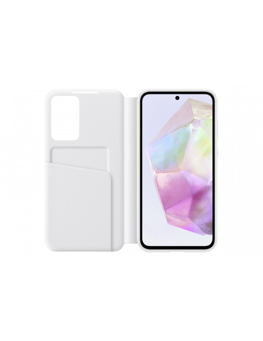 Samsung Smart View Wallet Case für Galaxy A35, White