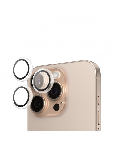 Kameraschutz PanzerGlass Hoops Clear für iPhone 16 Pro/16 Pro Max