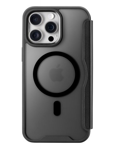 iPhone 16 Pro Max Cellularline Book Case Daily MAG Black 2