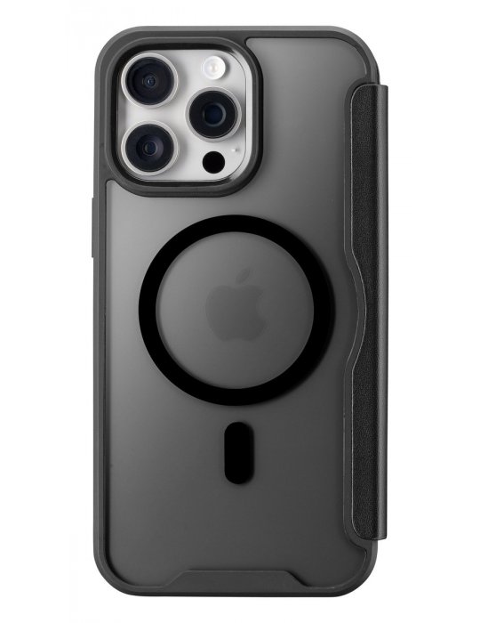 iPhone 16 Pro Max Cellularline Book Case Daily MAG Black