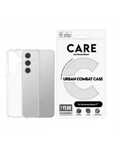 CARE Flagship Case Clear  w. Clear Frame  Galaxy S25
