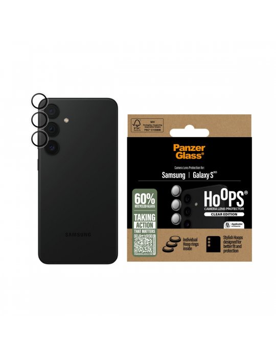 PanzerGlass Hoops Clear Lens Protector Samsung Galaxy S25