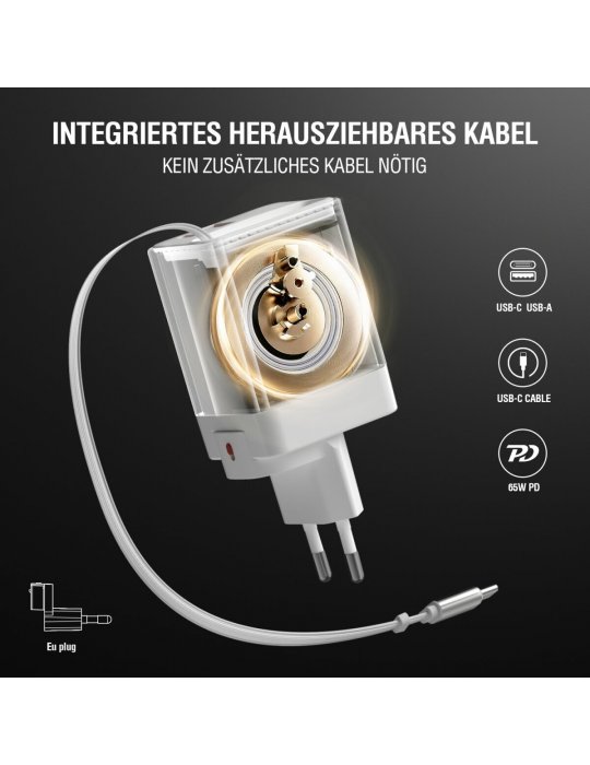 4smarts Netzladegerät GaN Flex Jojo 65W