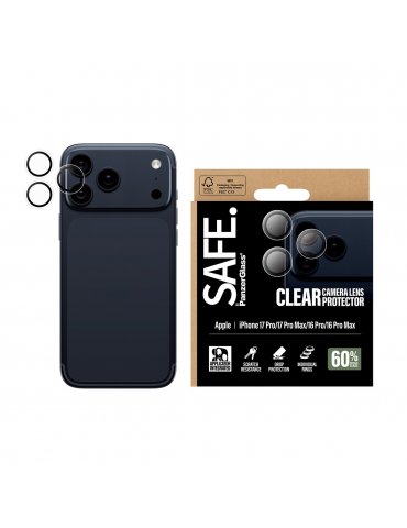 Schutz für die Kamera. SAFE Lens Protect clear iPhone 17 Pro/Pro Max/16 Pro/Pro Max 2
