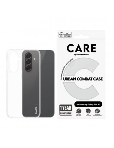 CARE Flagship Case Clear  w. Clear Frame  Galaxy A56 5G 2