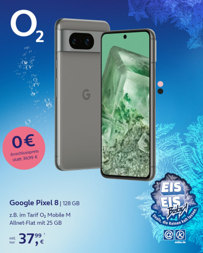 Google Pixel 8 mit O2 Mobile M
