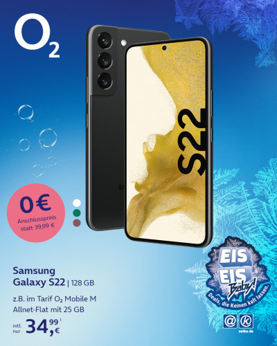 Samsung Galaxy S22 mit O2 Mobile M