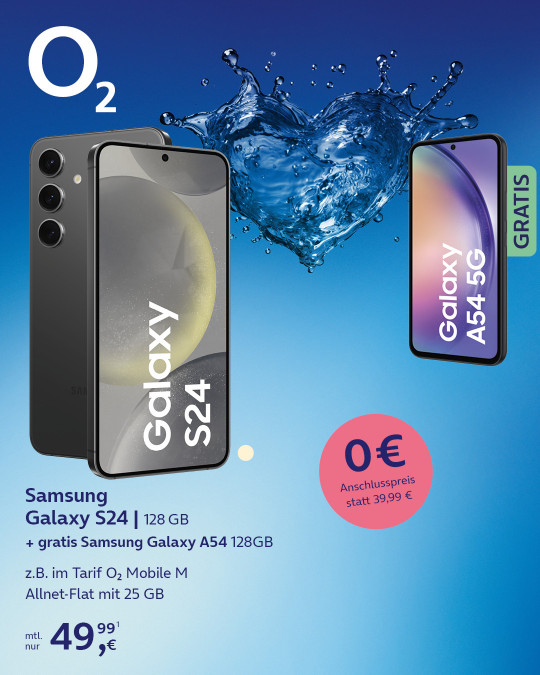 O2 Love Deals mit dem Samsung Galaxy S24